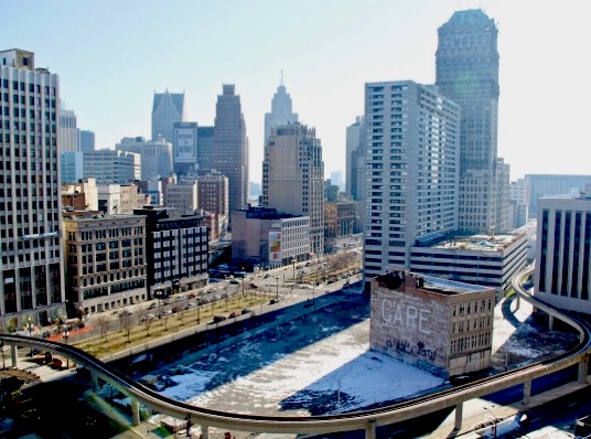 City skyline view