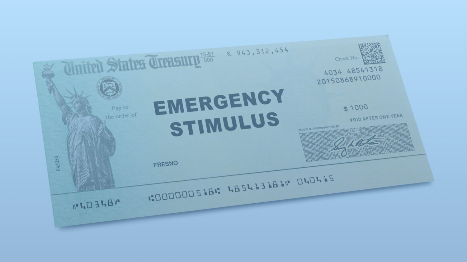 Emergency Stimulus Check