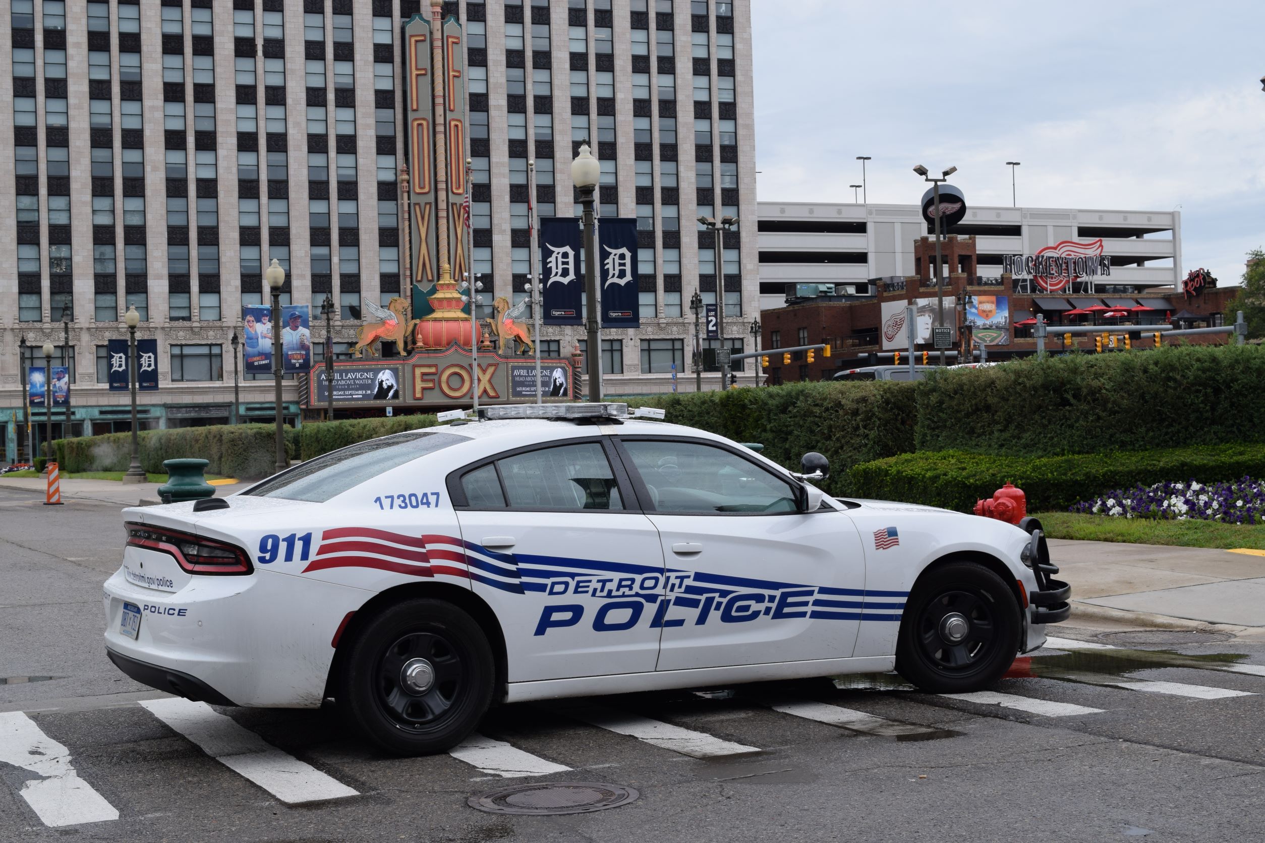 Detroit police car
