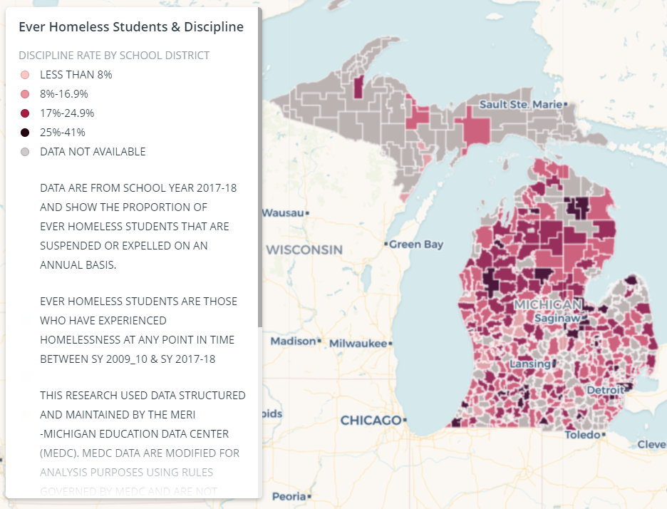 map of Michigan