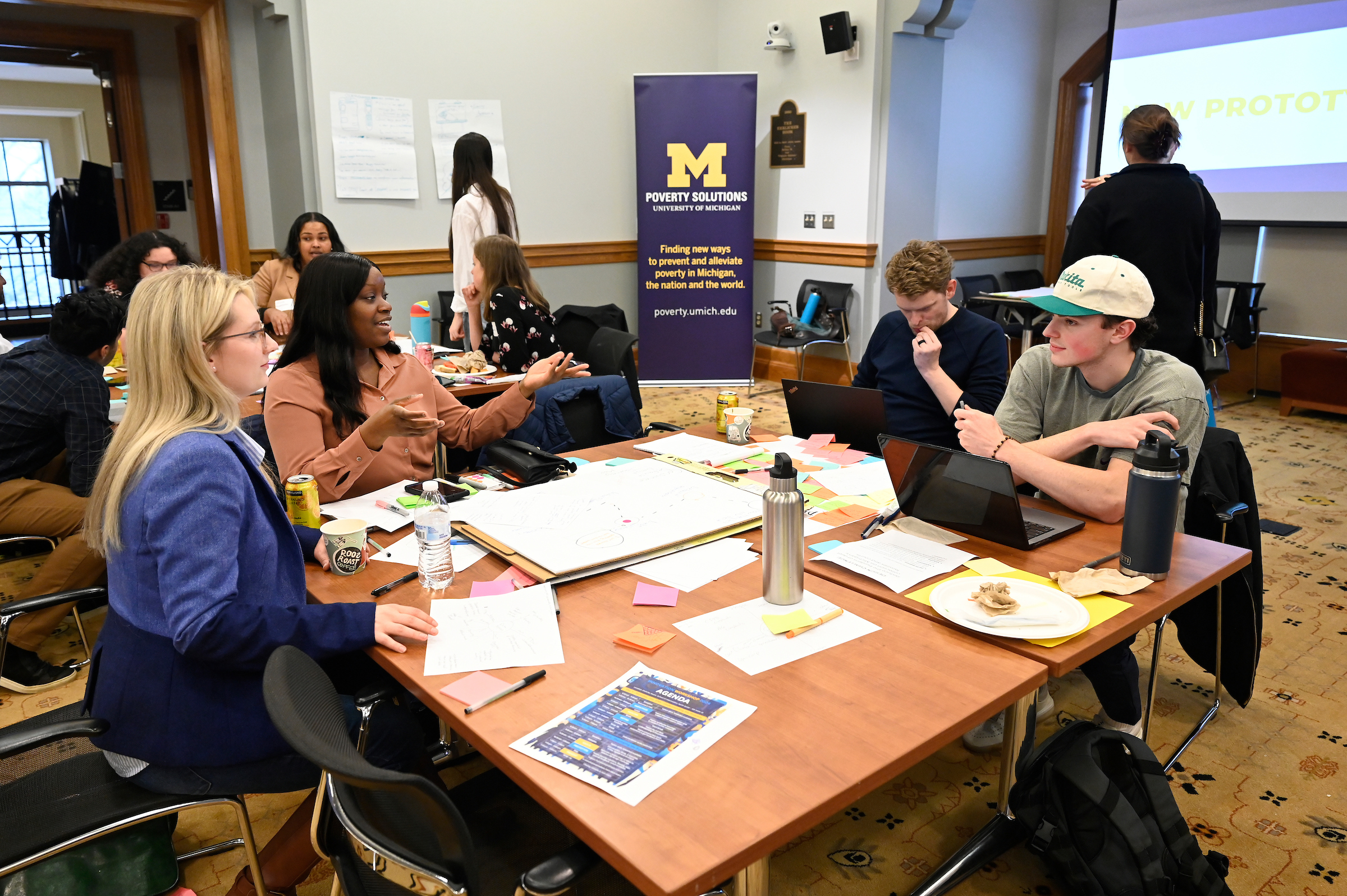 students and partners at the Debt Innovation Workshop 2024