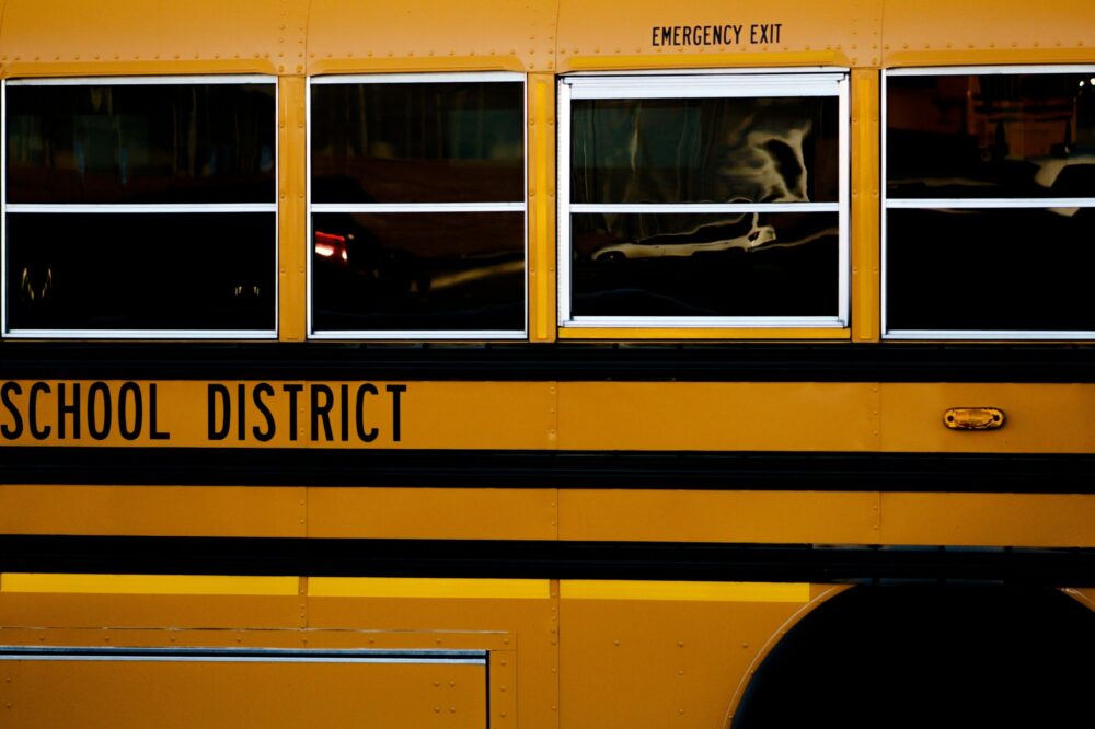 Graphic of school bus