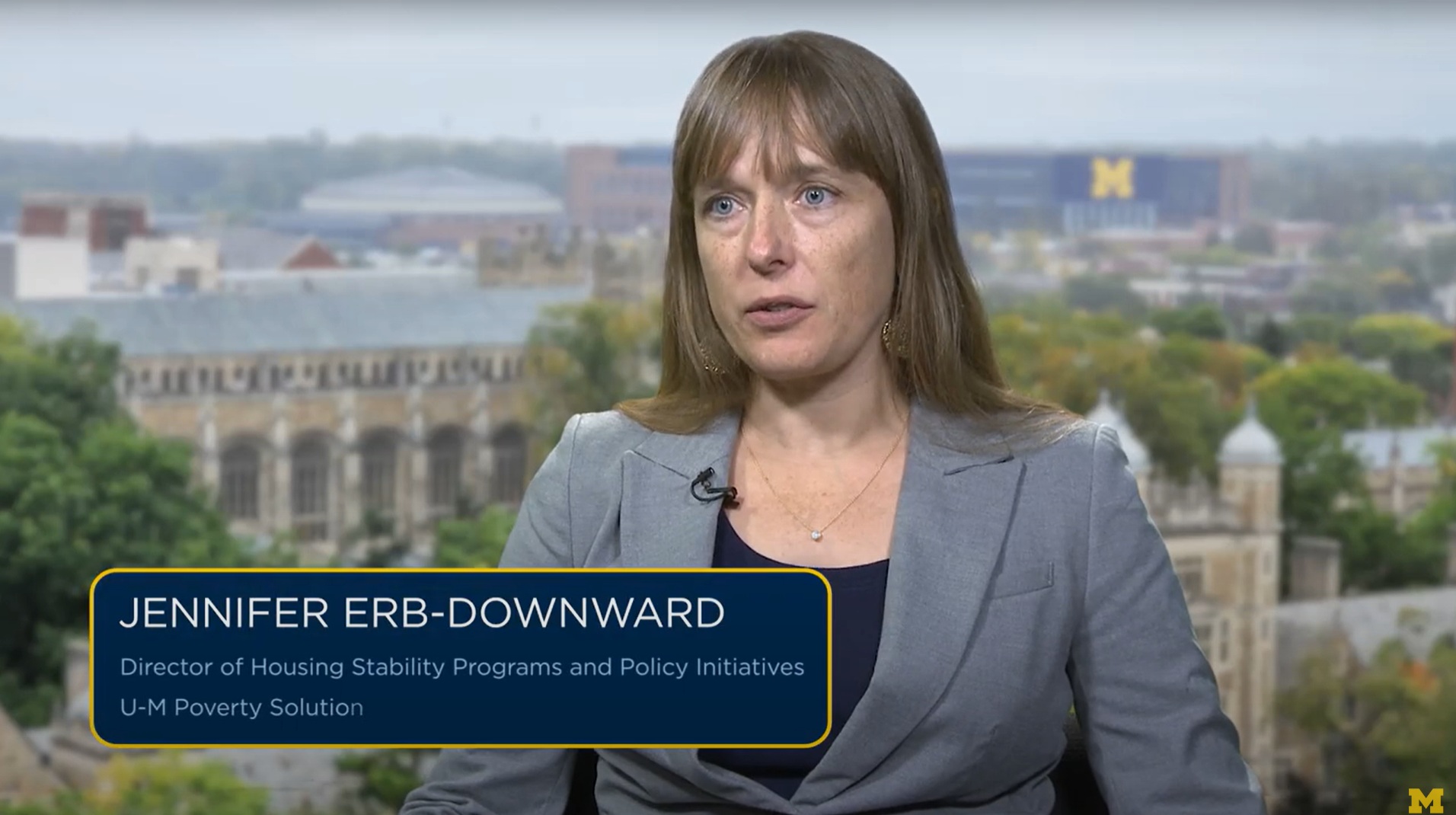 Jennifer Erb-Downward, Director of Housing Stability Programs and Policy Initiatives UM Poverty Solution