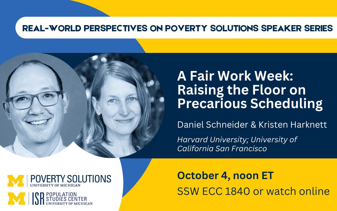 A Fair Work Week: Raising the Floor on Precarious Scheduling