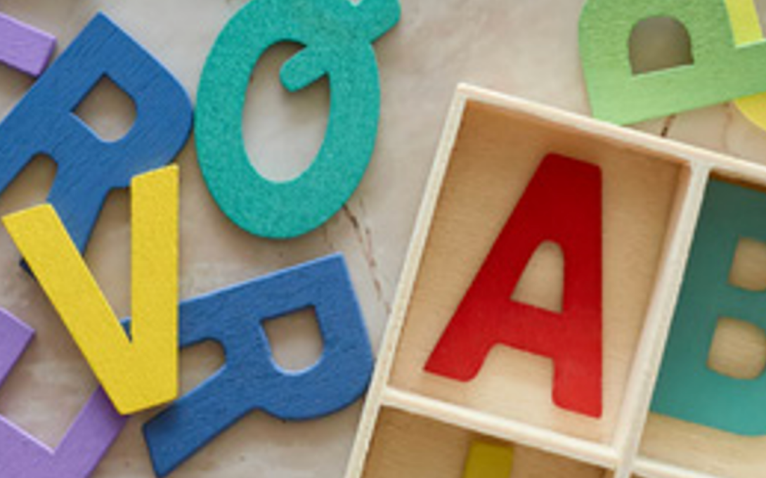 toy block letters