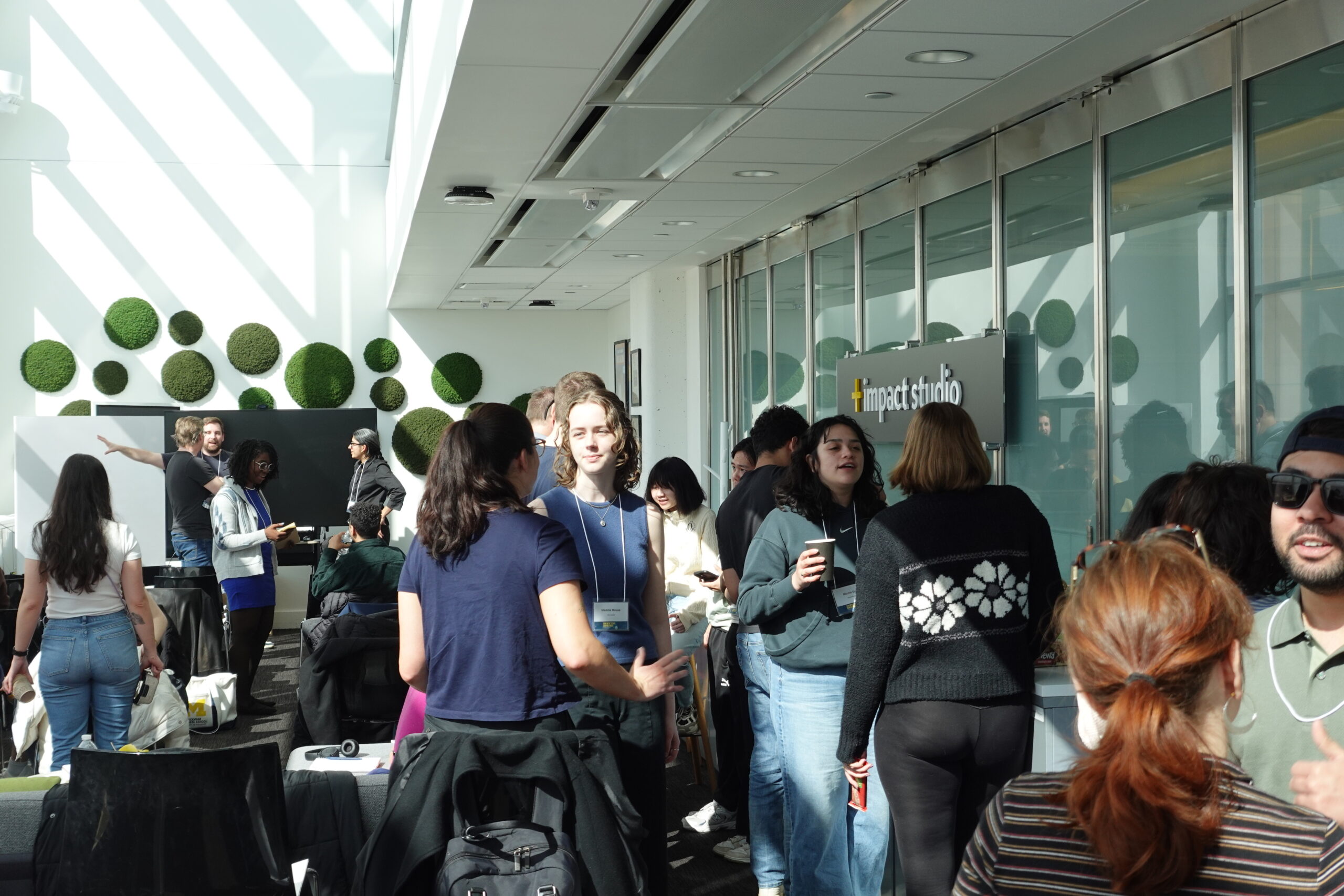 Students participate in a "Transforming Government Services with Human-Centered Design" workshop hosted by Poverty Solutions on March 28, 2026.
