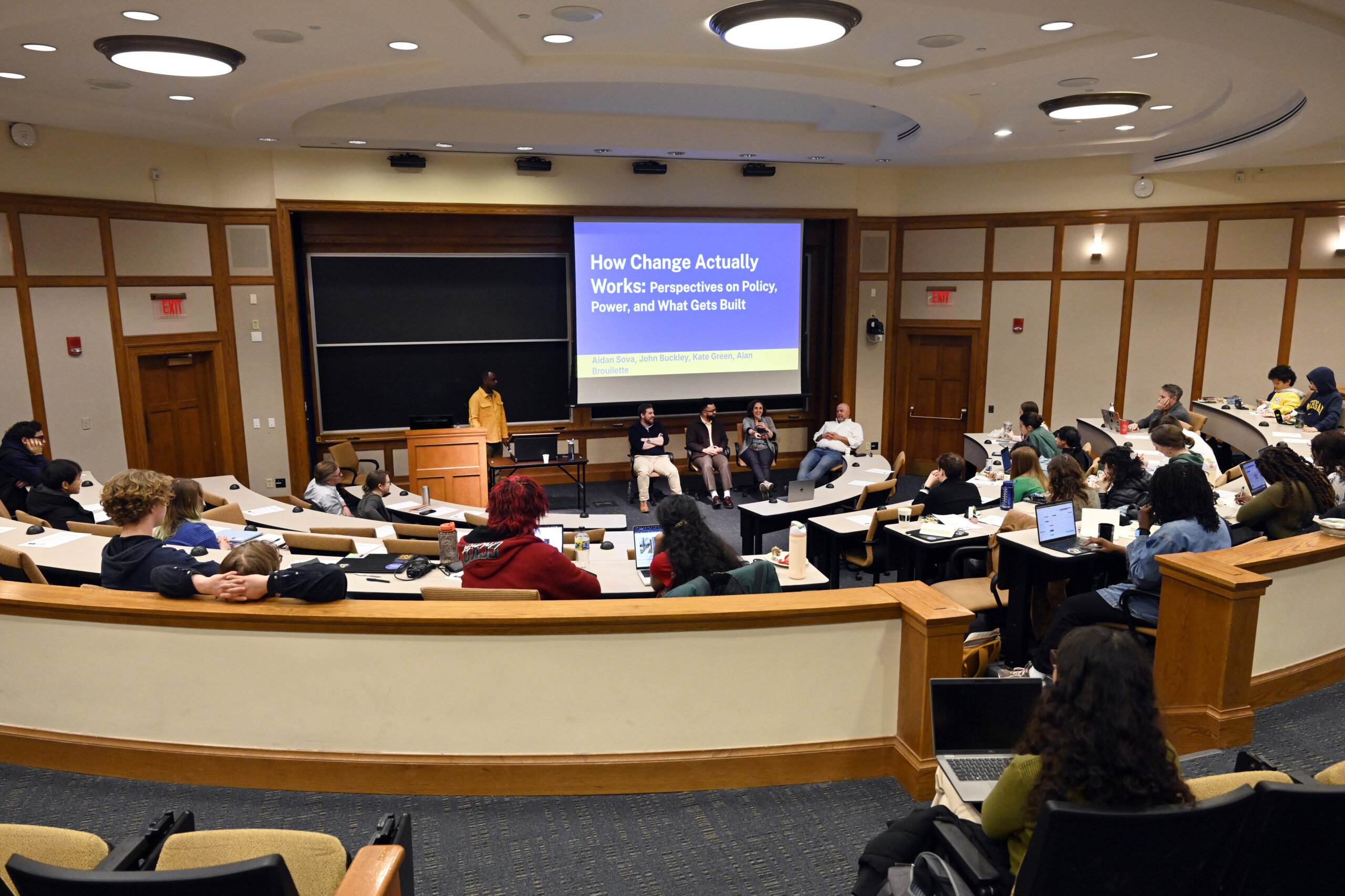 03/27/26 The “Years Ahead” panel provided students an opportunity to learn directly from practitioners who built the first generation of digital government..